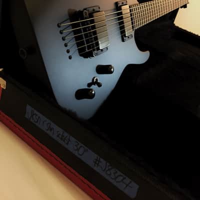 Jackson Custom Shop Doom Soloist 30" Scale Electric Guitar 2014 Matte Black image 3