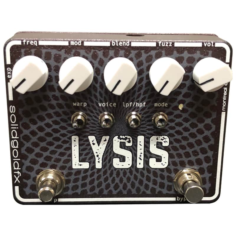 SolidGoldFX Lysis Octave-Down Fuzz Modulator image 1