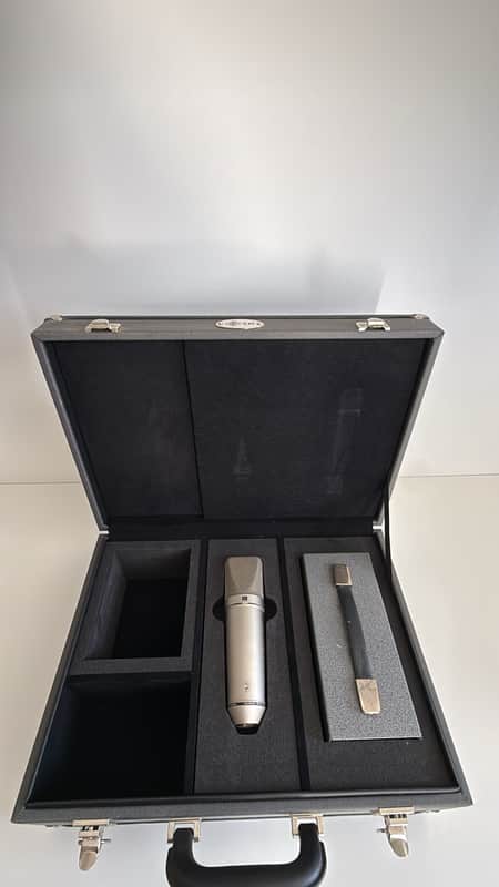 Neumann U 67 Set Large Diaphragm Multipattern Tube Condenser Microphone Reissue 2018 - Present - Nickel image 1