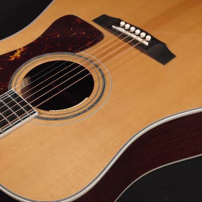 Guild D-55E Dreadnought Acoustic-Electric Guitar Natural 738 image 10