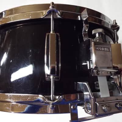 yamaha tour custom 1987 sd 086 black 14 x 6.5 snare drum made in japan image 4