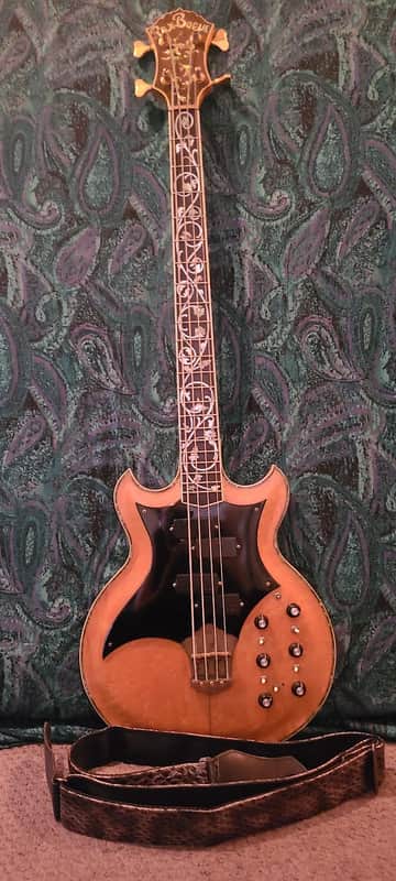 Rex Bogue Bass Guitar 1976 - Hand Crafted by Rex Bogue image 1
