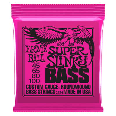 Ernie Ball 2834 Nickel Wound Super Slinky 45-100 image 1
