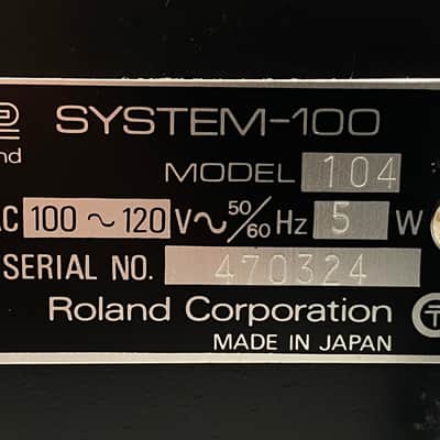 Roland System-100 Model 104 Sequencer Bild 6