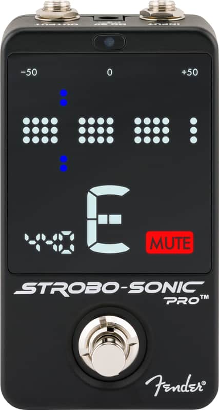 Fender Strobo-Sonic Pro Strobe Tuner Pedal image 1