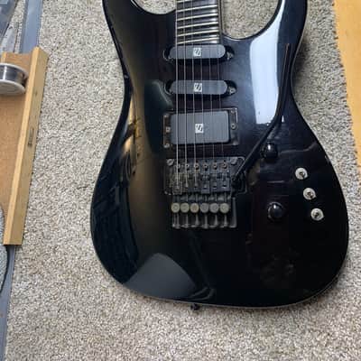 Greg Curbow High End - Handmade - 6 String Guitar - Floyd Rose - Scalloped Frets - Pre Serial Number 1990 - Black Gloss image 3