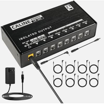 CP-202 Isolated Pedal Power Supply – 9V, 12V & 18V Outputs with Short Circuit Protection image 2