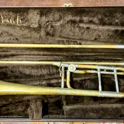 Bach 36B Stradivarius Professional Model Tenor Trombone w/ Traditional F Rotor , Mouthpiece & OHSC image 2