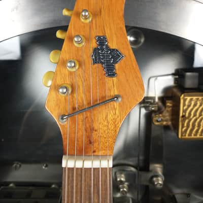Modified Teisco Partscaster Red Burst Electric Guitar image 2