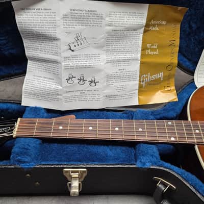 Gibson J-45 Custom 1 of 40 Quilt Bubinga USA Custom Shop J45 Quilted Figured Limited Edition Honeyburst Acoustic Guitar LR Baggs image 7