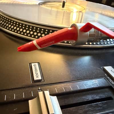 Reloop RP-8000s Direct Drive Straight Arm Turntable with MIDI Pads 2010s - Black image 3