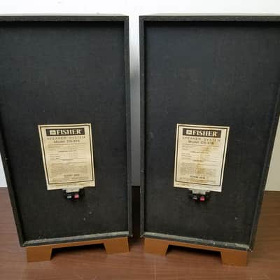 Vintage Fisher DS-816 Bookshelf Stereo Speakers (Pair) image 8