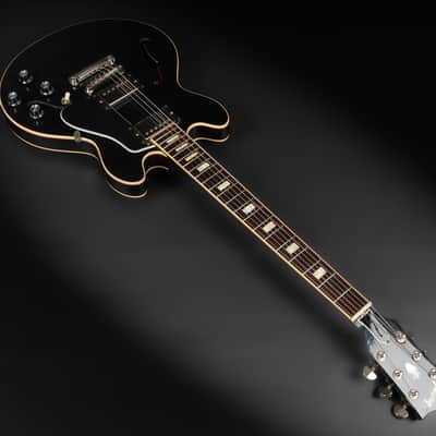 2015 Gibson Memphis ES-339 Block Inlays - Satin Ebony | USA Semi-Hollow Custom Burstbucker Humbucker Pickups 3.35kg | CoA OHSC image 7