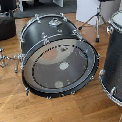 Ludwig Keystone Drum Kit 2017 in Black 20/16/13 "Super Beat" + Atlas Cases image 7
