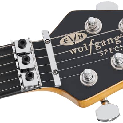 EVH Limited Edition Wolfgang Special Striped Series, Ebony Fingerboard, Red, Black, and White, Aged image 6