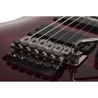 Schecter Hellraiser C-1 FR S Guitar - Black Cherry image 11