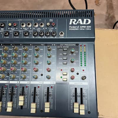 Roland CPM-300 10-Channel Powered Mixer (150W+150W) - NON-FUNCTIONING / FOR PARTS image 4