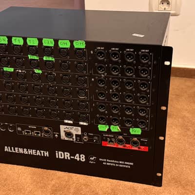 Allen & Heath iDR-48 MixRack with M-DANTE-A Dante Card image 3