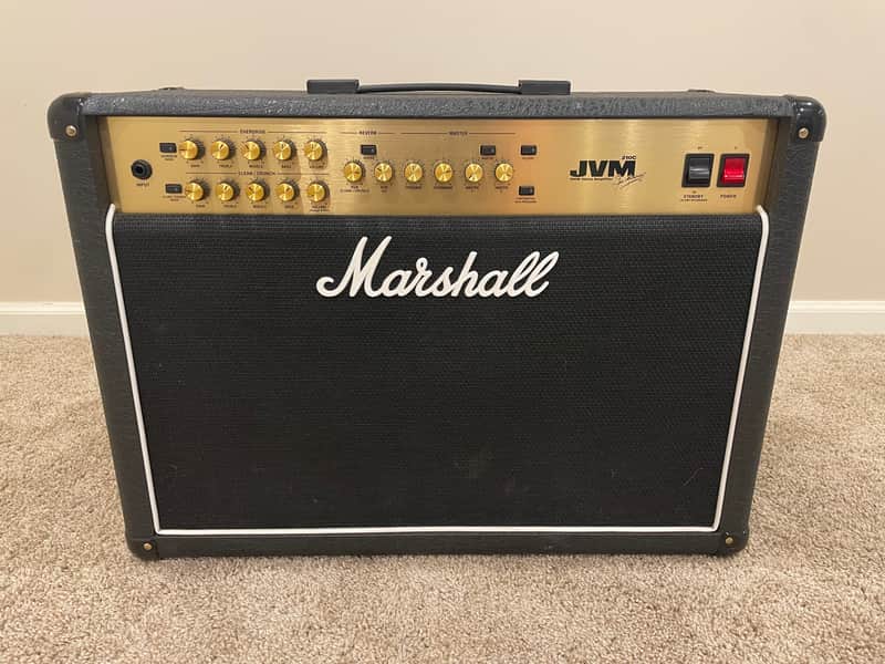Marshall JVM210C 2-Channel 100-Watt 2x12" Guitar Combo 2008 - Present - Black image 1