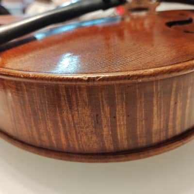 Alessandro Bertoli 4/4 Full size violin 2018 plus g Werner pernambuco bow and old case image 17
