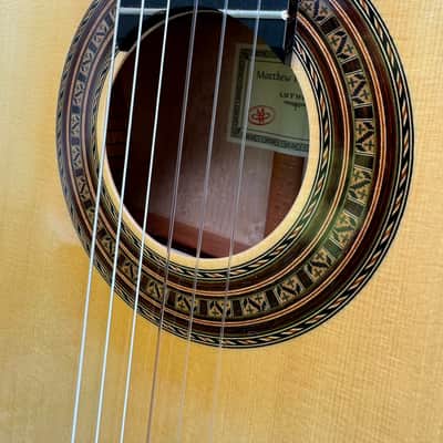 2024 Matthew Chaffin Spruce/Birdseye Maple Classical Guitar image 6