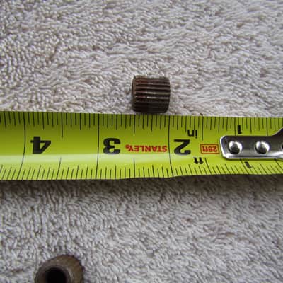 Vintage Threaded Inserts 1/2" Short Vintage Style Tailpiece Threaded Inserts Old & Crusty image 5