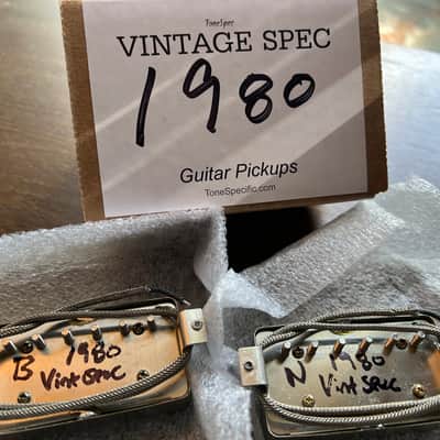 Tone Specific - Vintage Spec 1980 Humbucker Set - Gibson Tim Shaw Era Clones image 2