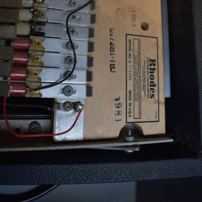 Rhodes Mark II Stage 54-Key Electric Piano 1980 - 1983 - Black Flat Top Bild 7