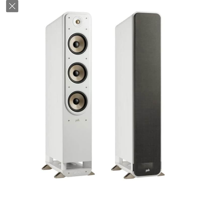Polk Signature Elite ES60 Hi-Fi Floorstanding Speakers PAIR - White