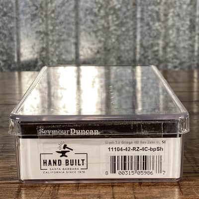 Seymour Duncan Slash 3.0 Humbucker Bridge Reverse Zebra 4 Conductor Guitar Pickup 11104-42-RZ-4C-bpSh image 2