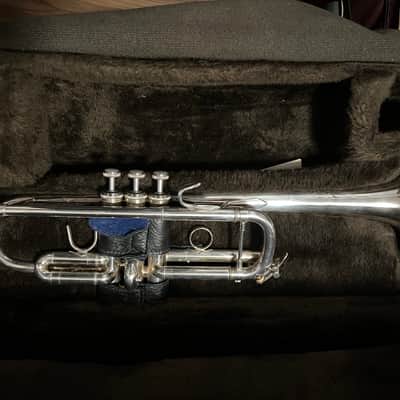 Bach Stradivarius C Trumpet Model 239 CL 25S Leadpipe Early 1990's - Silver Plated image 2
