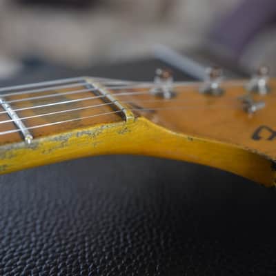 American Fender Stratocaster Relic Custom Gold Sparkle HSS Texas Specials image 13