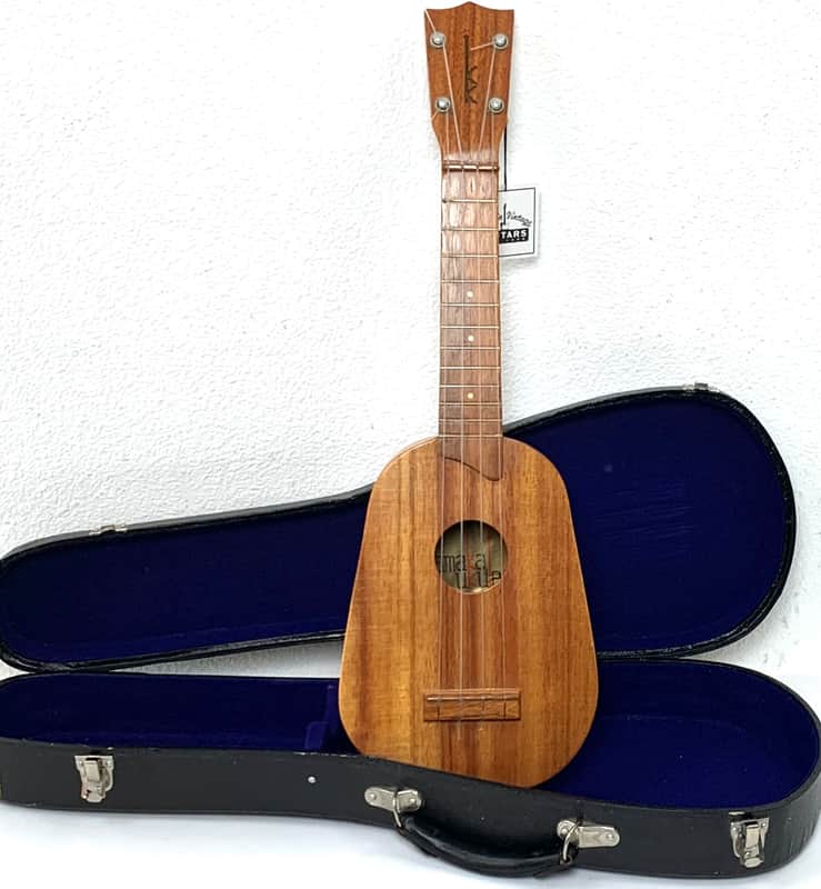 Kamaka Pineapple HP-1 Soprano Ukulele 1960s - Koa image 1