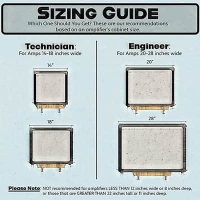 Little Buddy Amp Stand - Technician - Low Profile Wood Amp Stand image 10