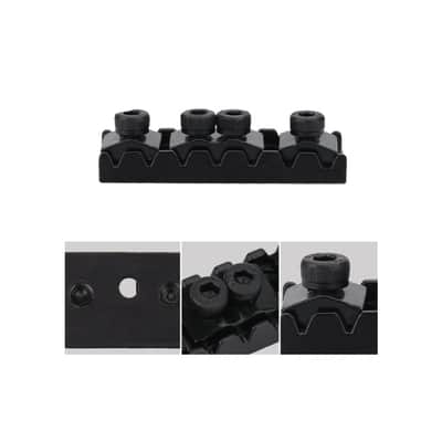 Floyd Rose 7-String Guitar Top mount Design 48mm Locking Nut Black for Floyd Rose String System image 8