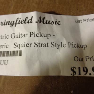 used Generic Import Squier Strat style single coil pickup image 4