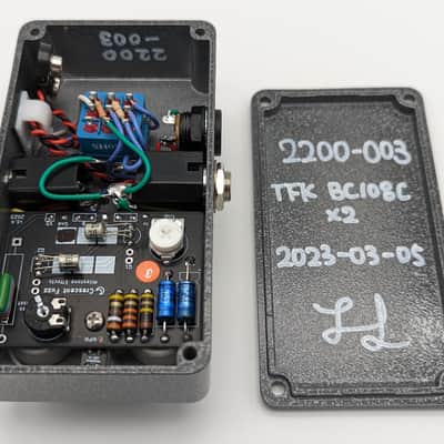 Milestone Effects Crescent Fuzz - TFK BC108C Silicon Face Style Telefunken BC108 BC 108 108C image 5