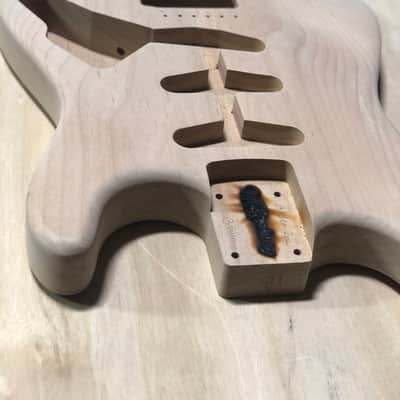 Valkenburg USA Alder 1 pc  ST Body 2023 - Alder Unfinished image 11
