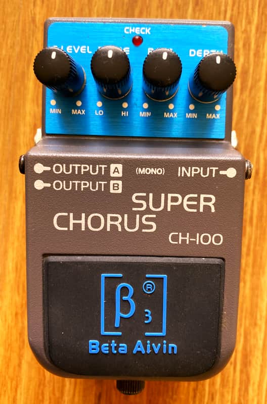 Super Chorus CH-100 By Beta Aivin Massive Stereo Depth Chorus Pedal  FREE shipping! image 1