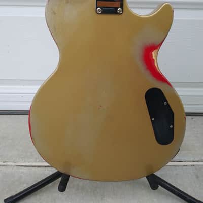 Custom Epiphone Les Paul Special II Relic Gold Over Sunburst Left Handed image 8