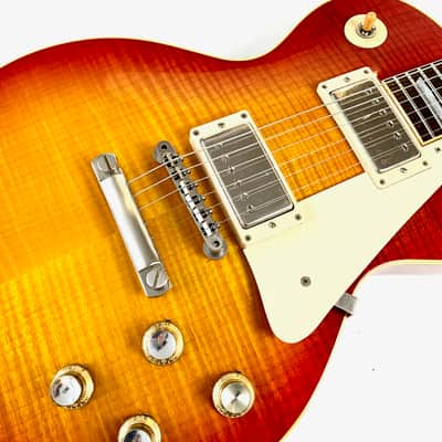 Gibson Les Paul Standard Reissue 1960 Custom Shop 2002 Cherry Burst image 7