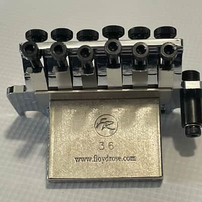 2010's Era FRT-02000 2000 Series Chrome Floyd Rose Electric Guitar Tremolo Bridge Set image 10