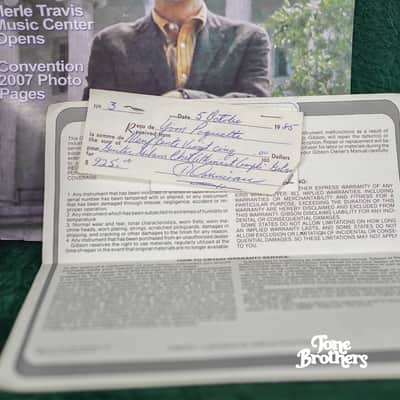 Signed by Chet! 1982 Gibson Chet Atkins CE (all original, complete collector's set!) image 7