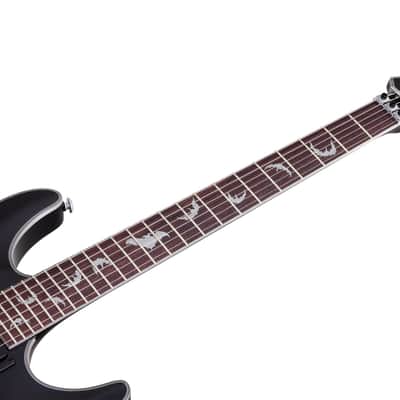 Schecter Damien Platinum 6 FR Satin Black image 9