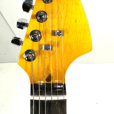 Electric sitar tele style with sympathetic strings Dronemaster 2023 - Olympic White image 4