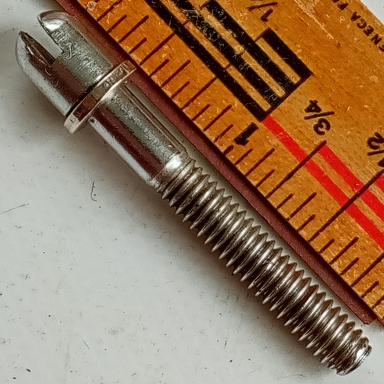 Premier 1+ 1.5"Slotted Tension T-Rod Snare/Floor/Tom Drum Vintage 50s/Olympic UK — main photograph
