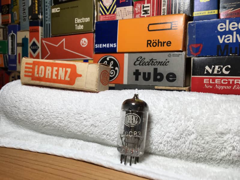 1x Lorenz Germany ECC83 12AX7 ~ Premium Vintage HiFi Audio/Guitar/Preamp Tube - Rare Classic Warm Precision HiFi image 1