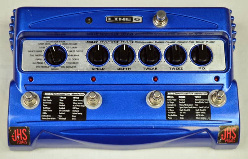 Line 6 MM4 Modulation Modeler Guitar Effects Pedal w/ JHS Mod | Reverb