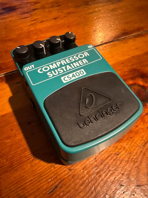 Behringer CS400 Compressor Sustainer Pedal 2010s - Standard image 1