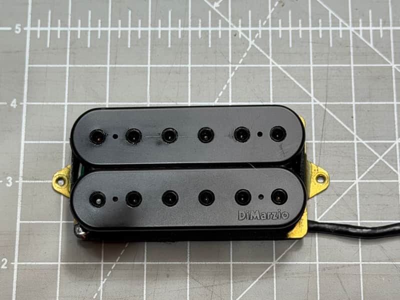 DiMarzio D Activator F-Spaced Neck Humbucker 2010s - Black image 1